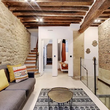 Triplex Douillet - Beaubourg - Temple *